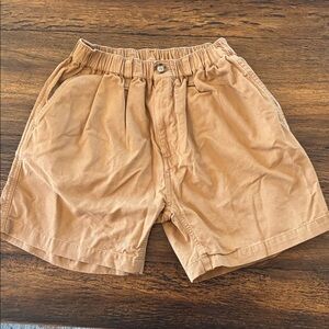 Chubbies Tan Flat Front Shorts